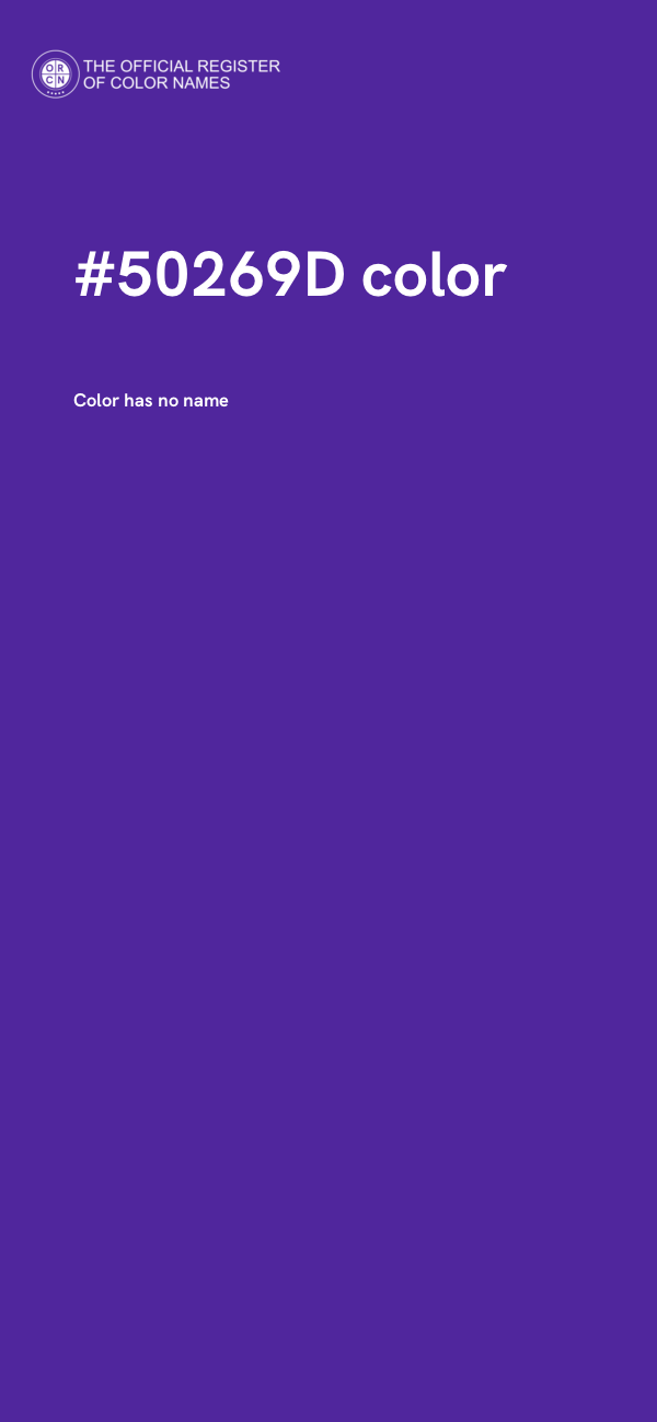 #50269D color image