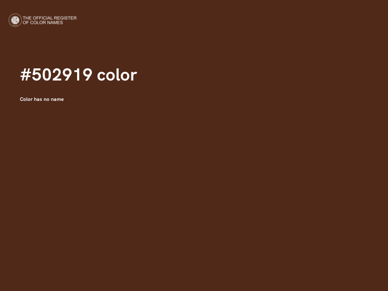 #502919 color image