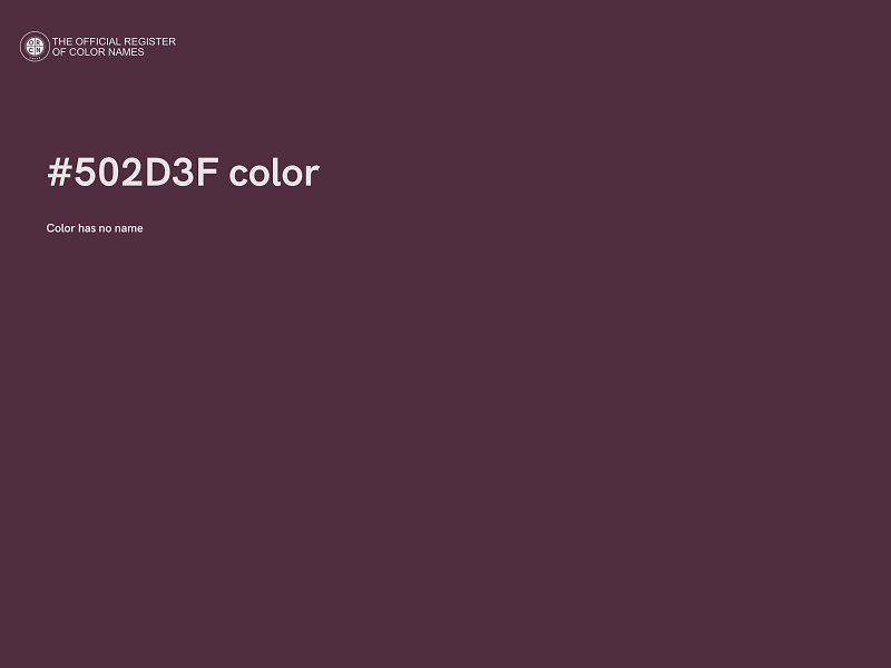 #502D3F color image