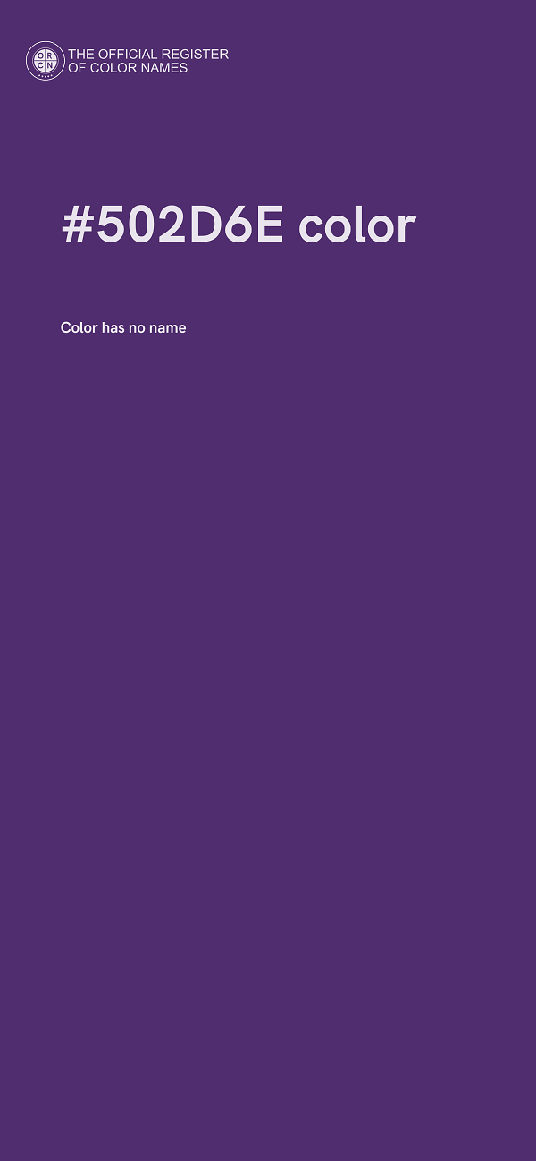 #502D6E color image