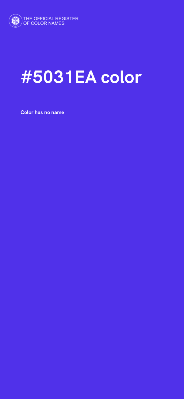 #5031EA color image