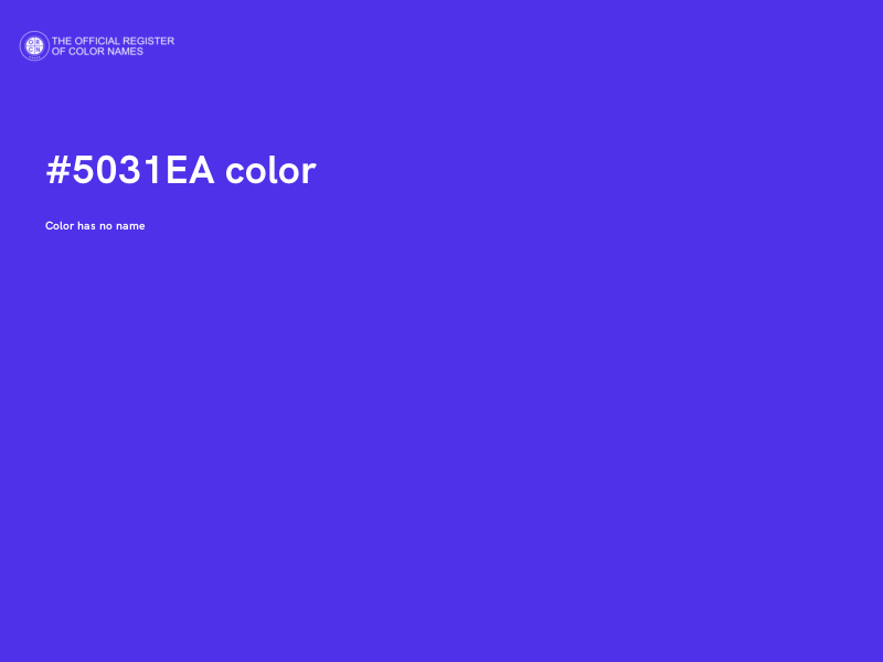 #5031EA color image