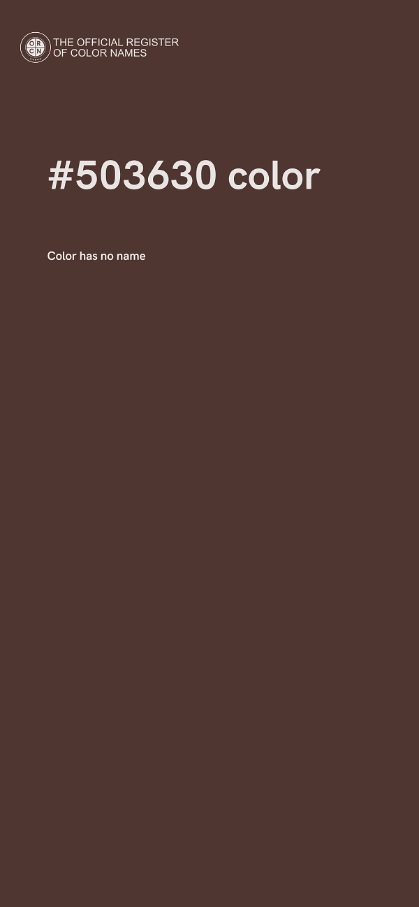 #503630 color image