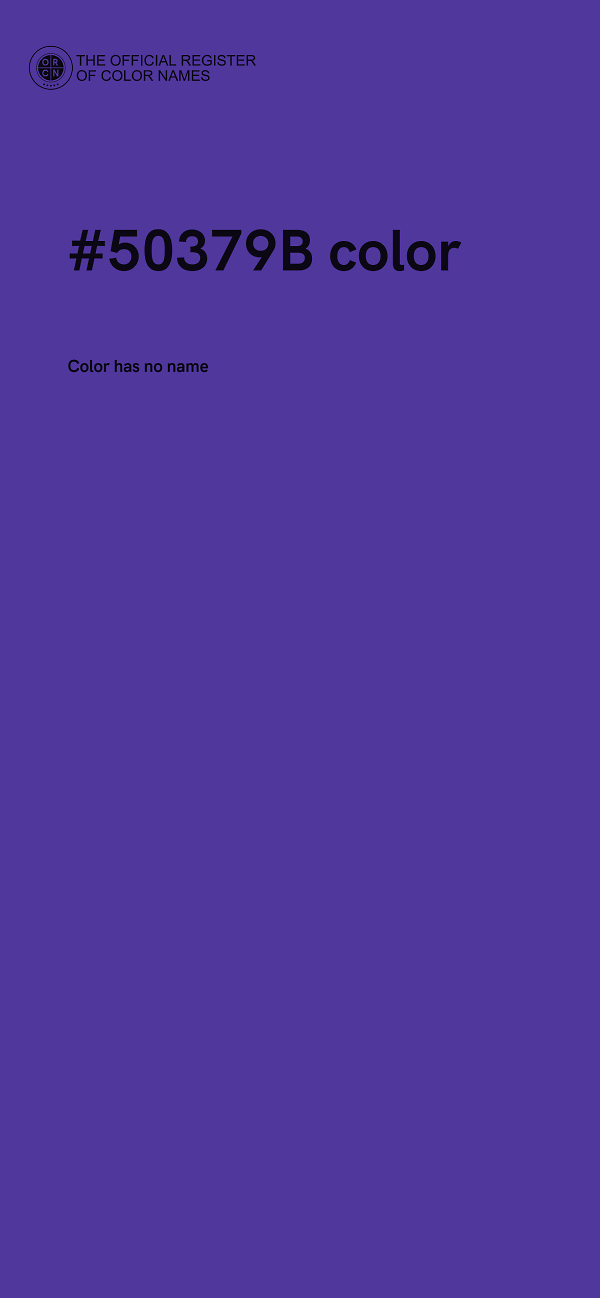 #50379B color image