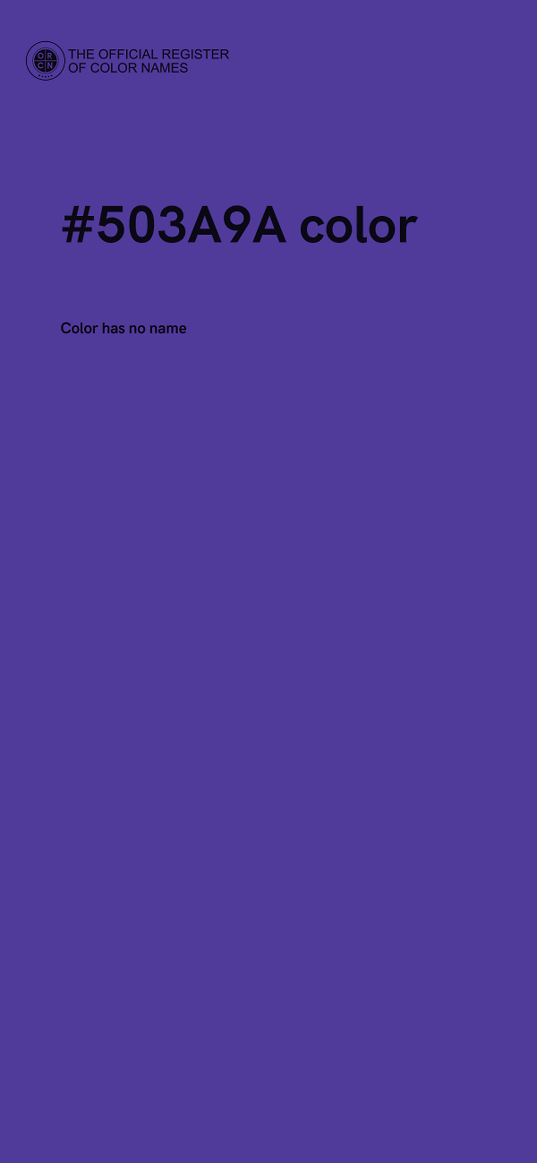 #503A9A color image