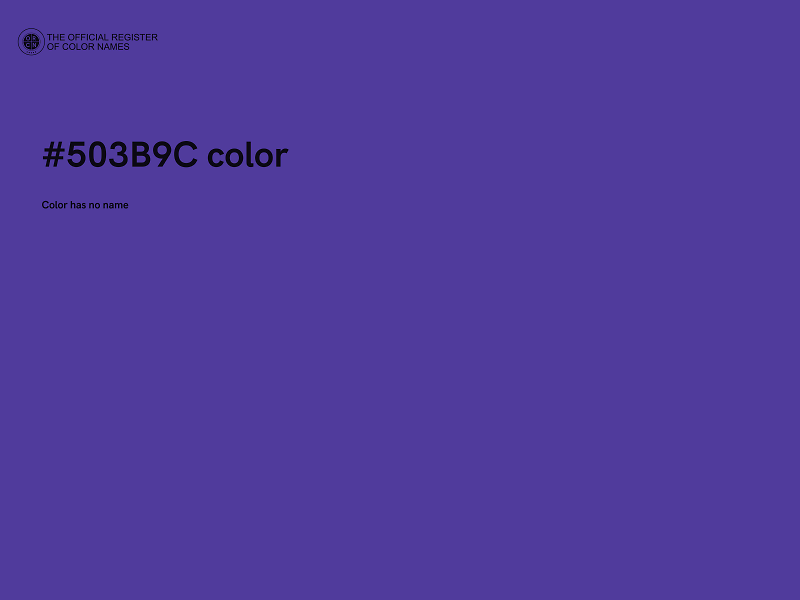 #503B9C color image