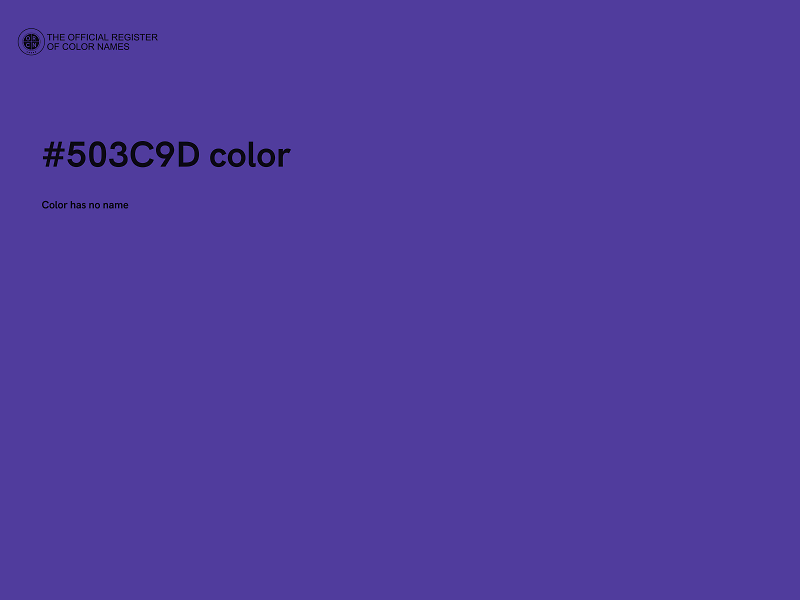 #503C9D color image