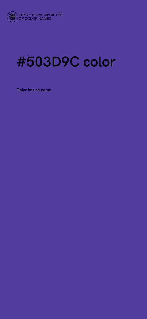#503D9C color image