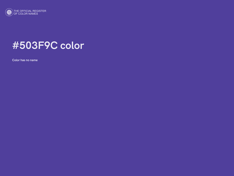 #503F9C color image