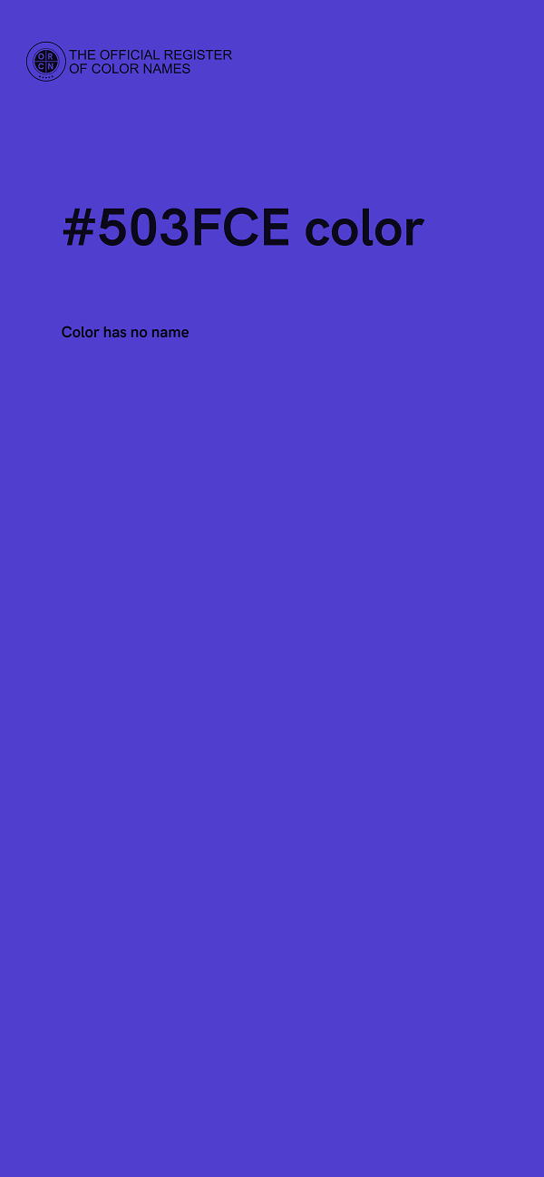 #503FCE color image