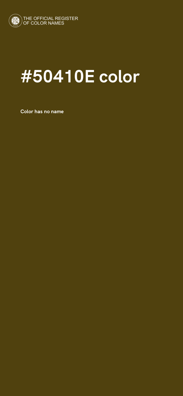 #50410E color image