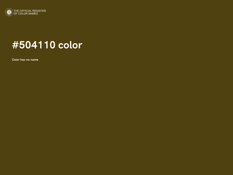 #504110 color image