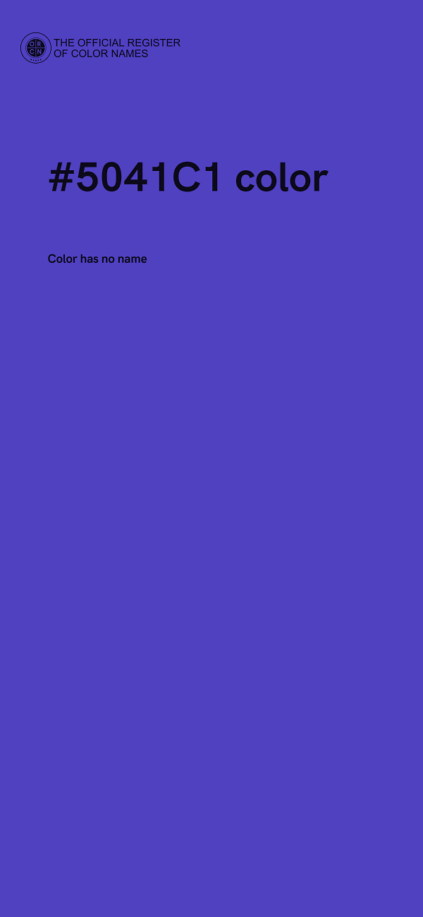 #5041C1 color image