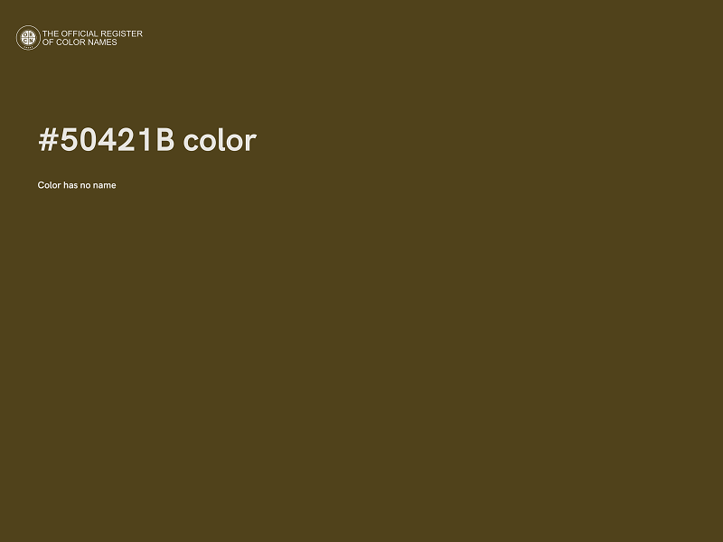 #50421B color image