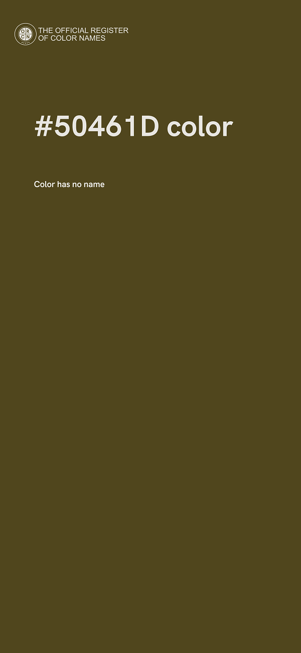 #50461D color image