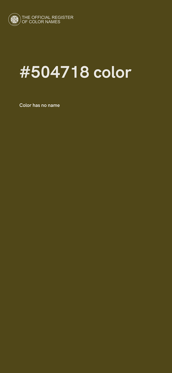 #504718 color image