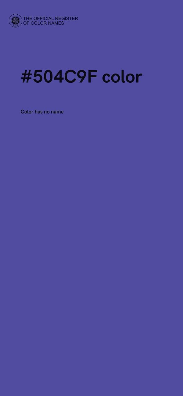 #504C9F color image