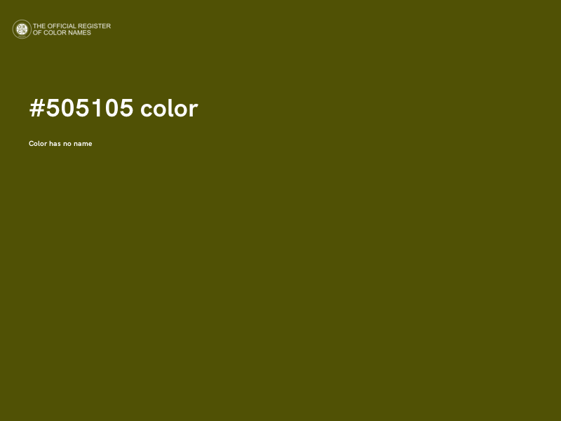#505105 color image