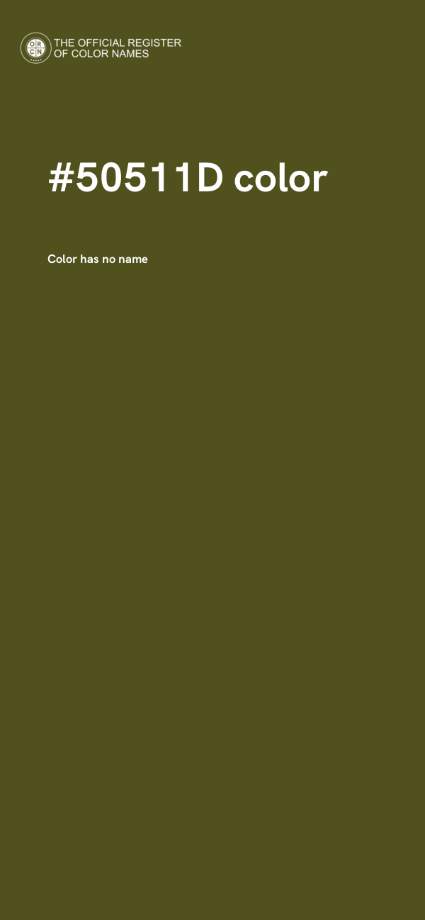 #50511D color image