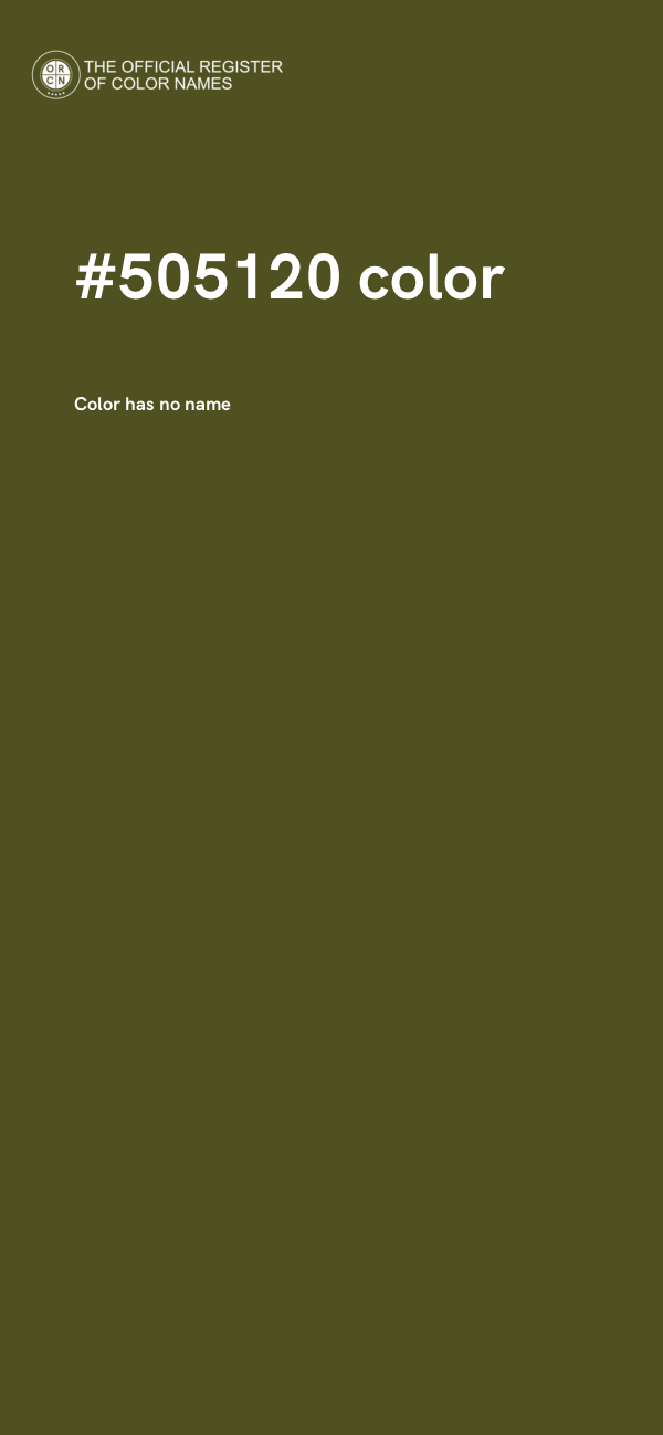 #505120 color image
