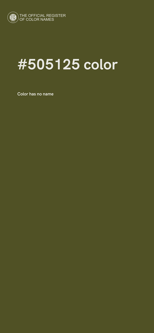 #505125 color image