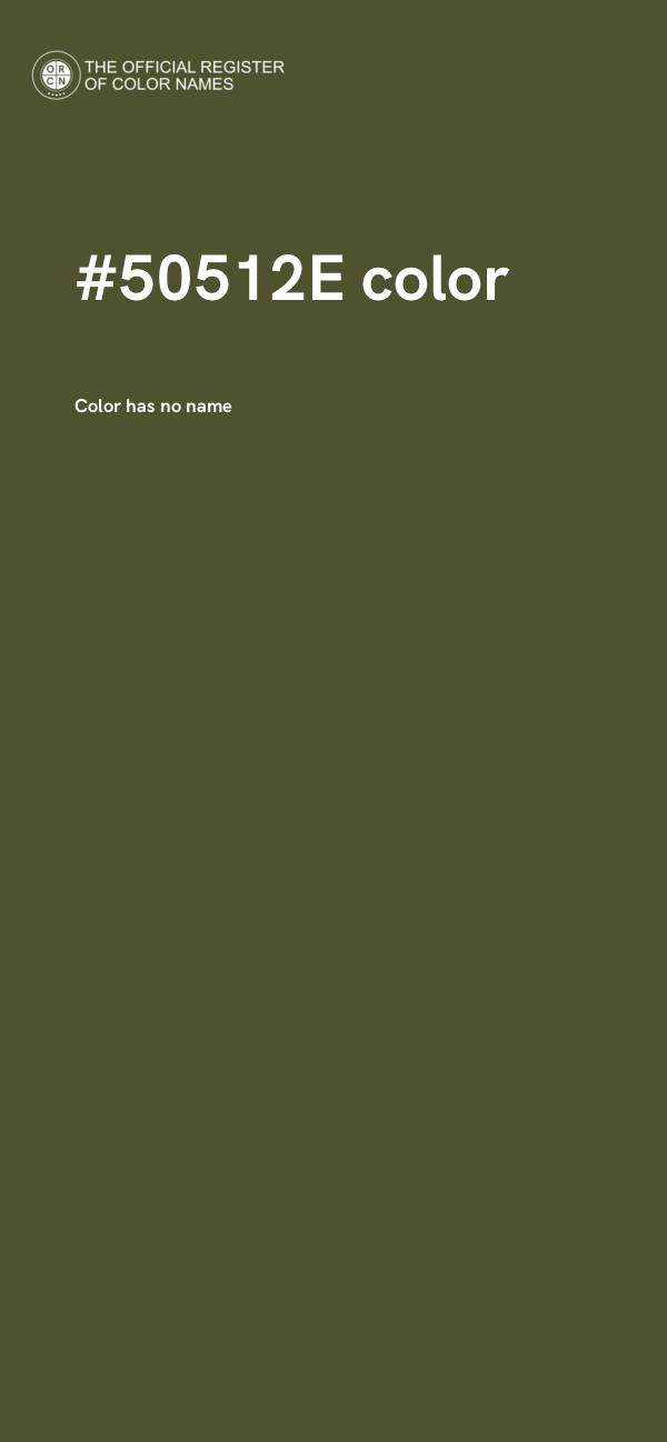 #50512E color image