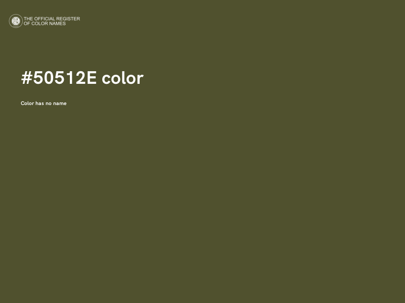 #50512E color image