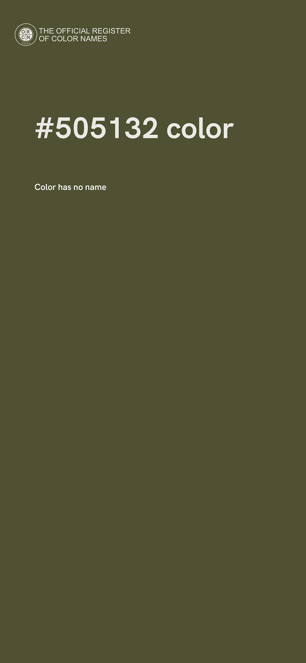 #505132 color image