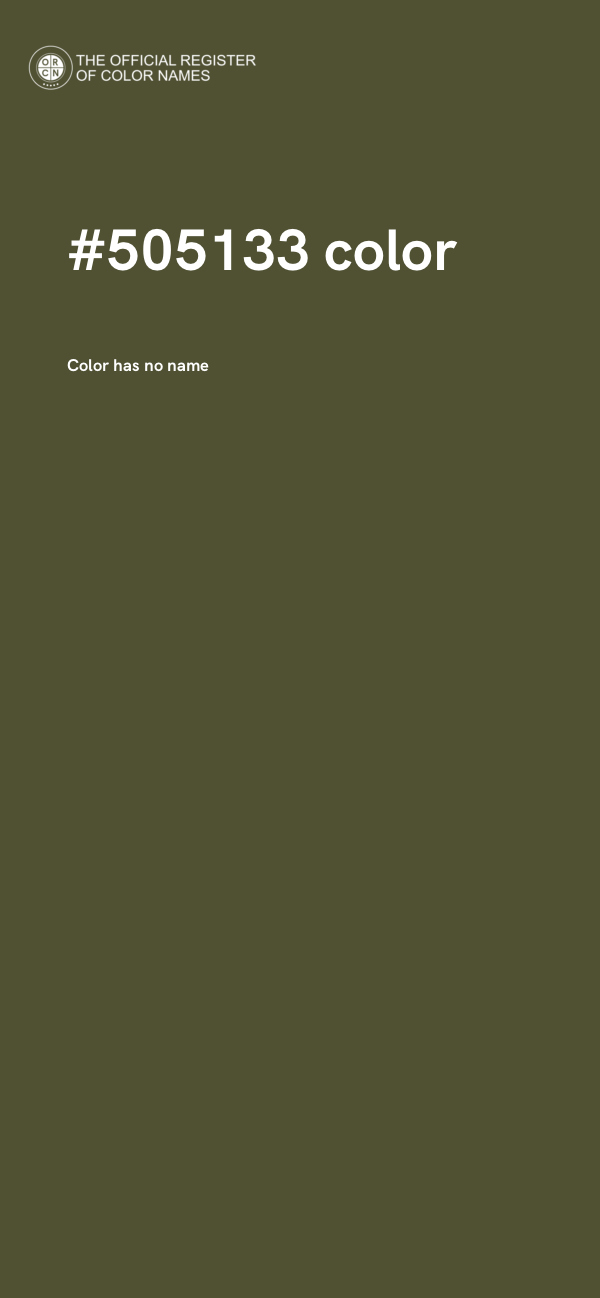 #505133 color image
