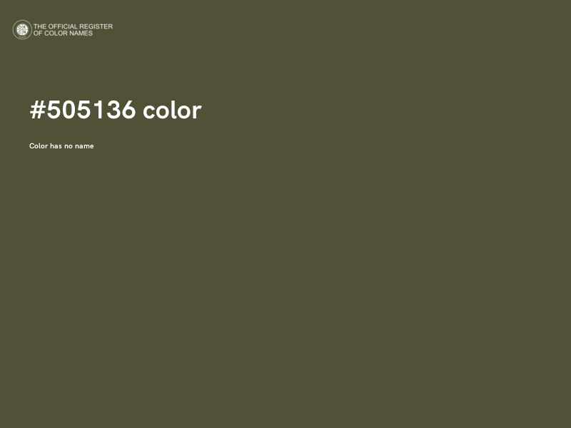 #505136 color image