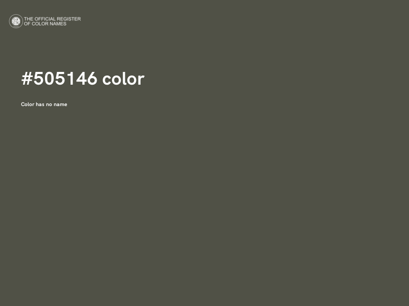 #505146 color image