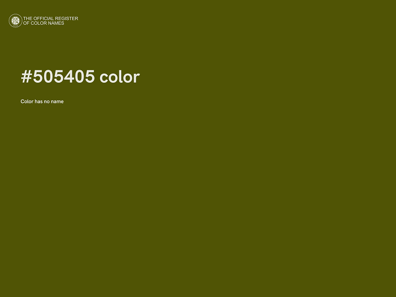 #505405 color image