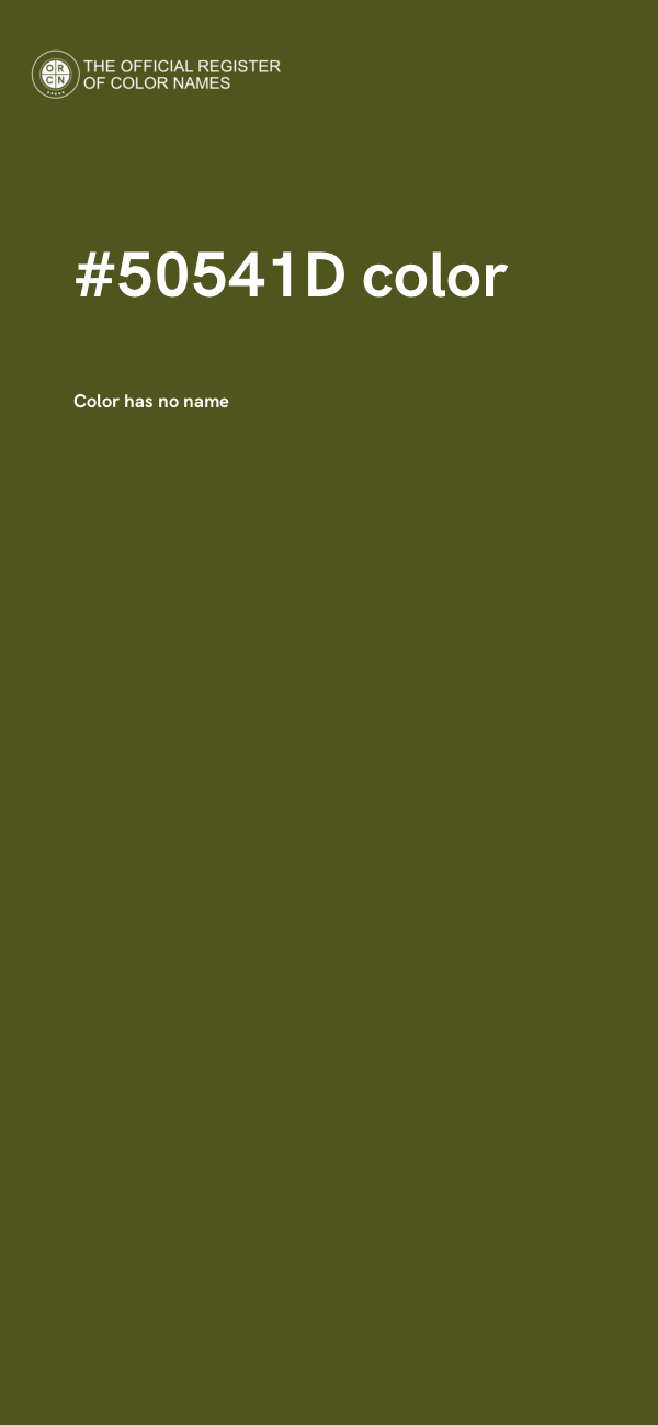 #50541D color image