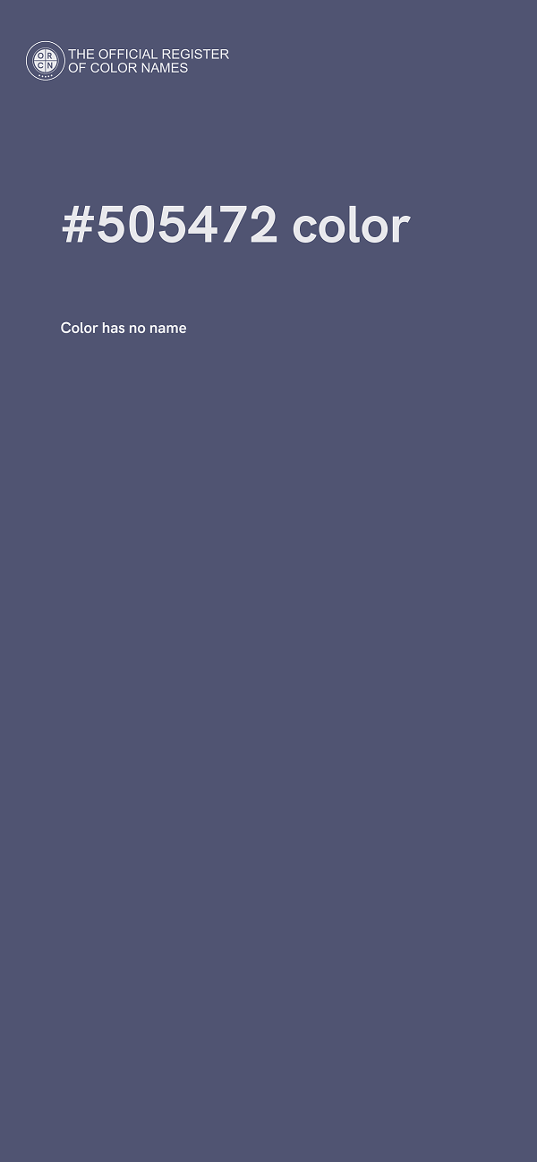 #505472 color image