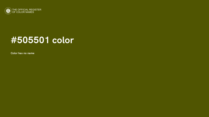 #505501 color image