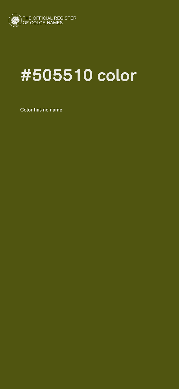 #505510 color image