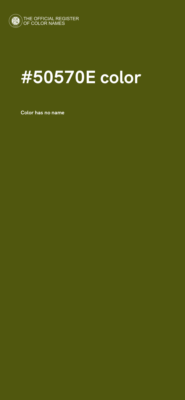 #50570E color image