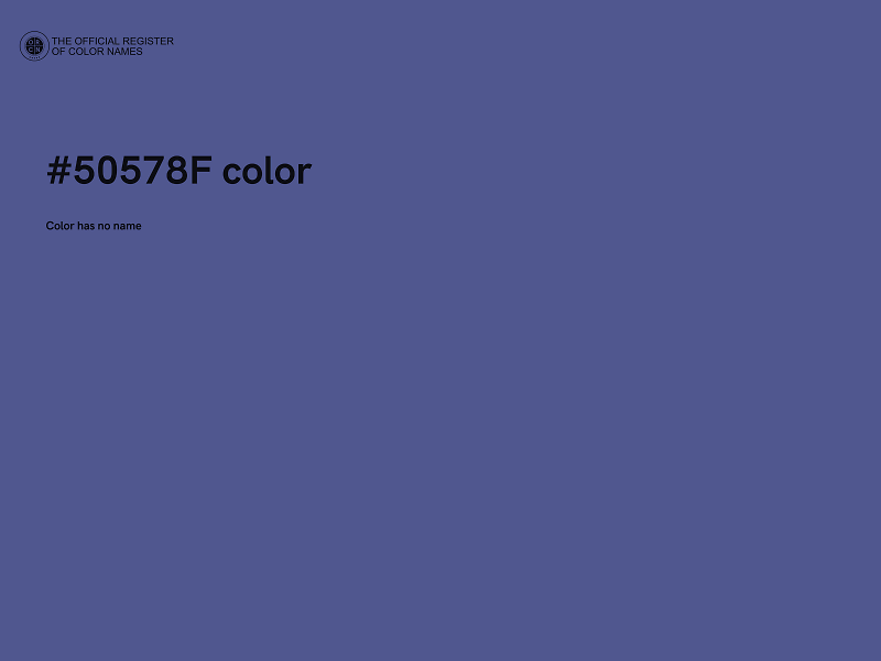 #50578F color image