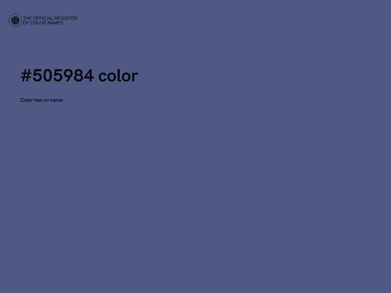 #505984 color image