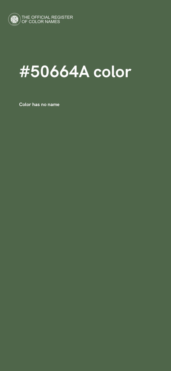#50664A color image