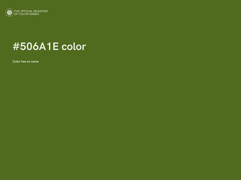 #506A1E color image