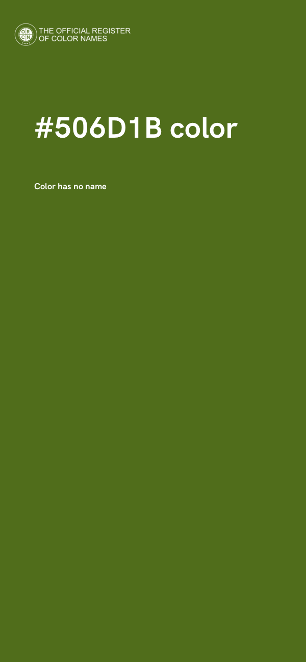 #506D1B color image