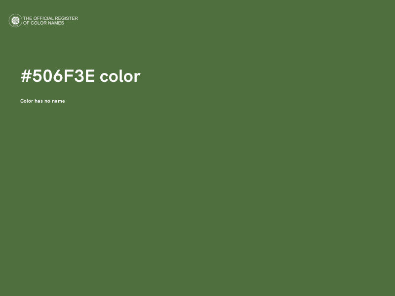 #506F3E color image