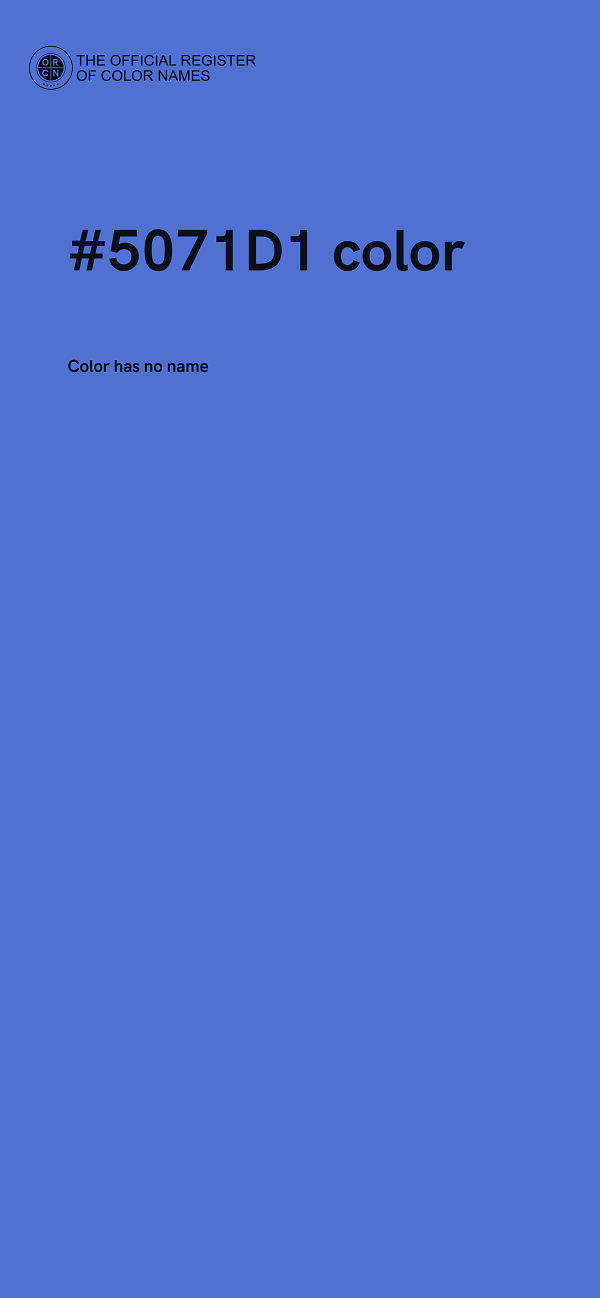 #5071D1 color image