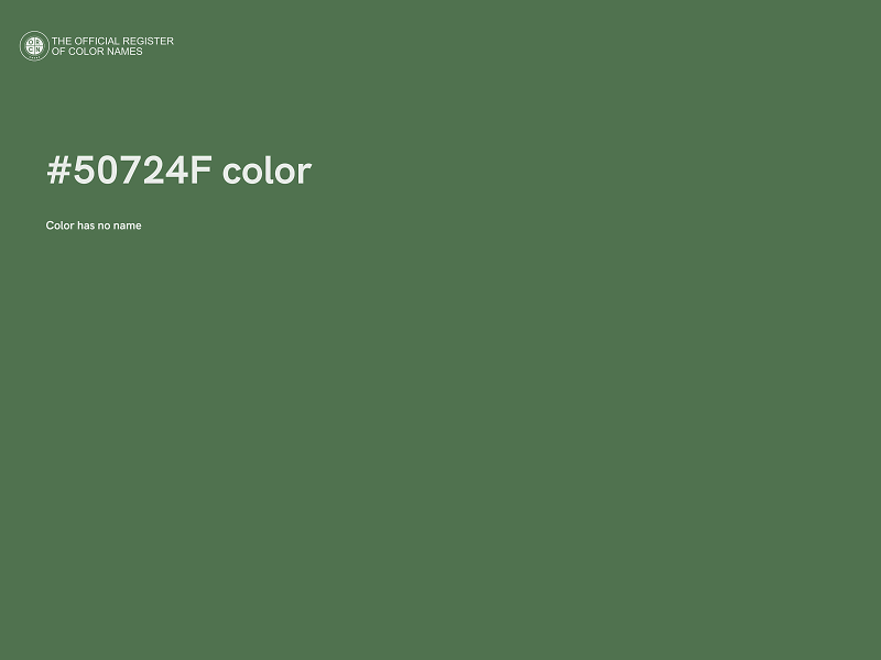 #50724F color image