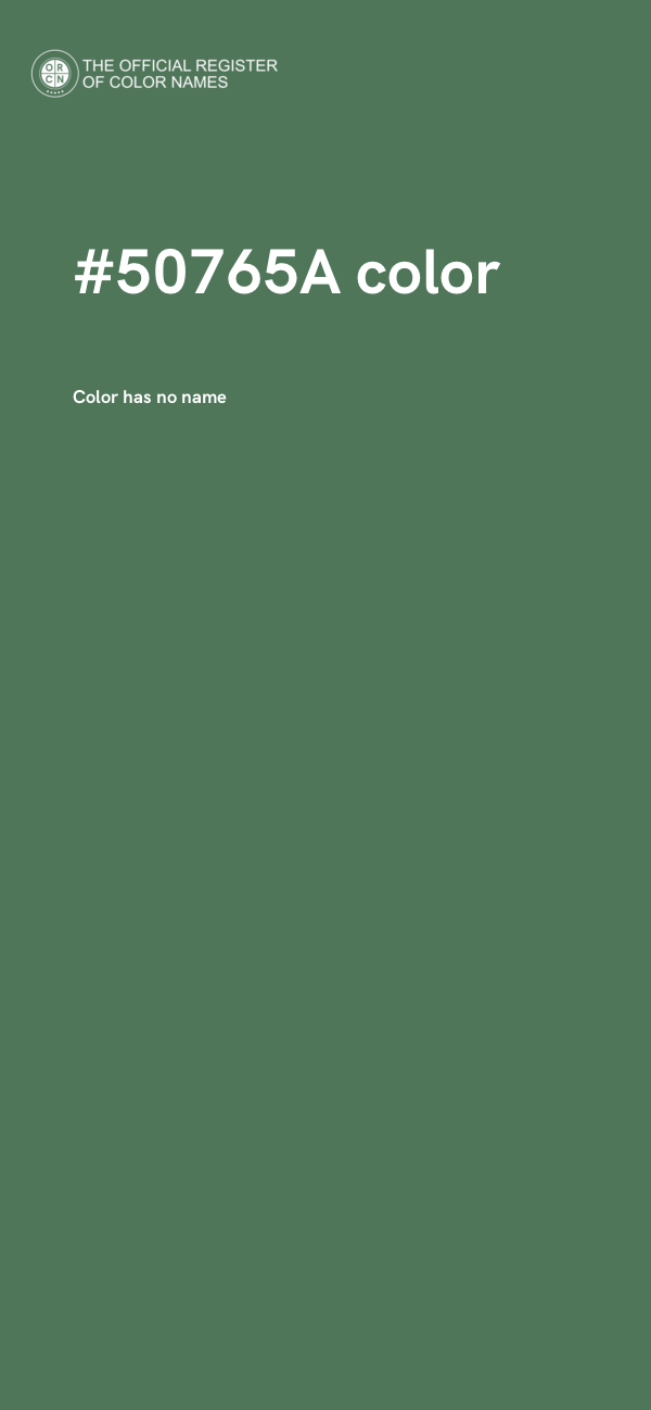 #50765A color image