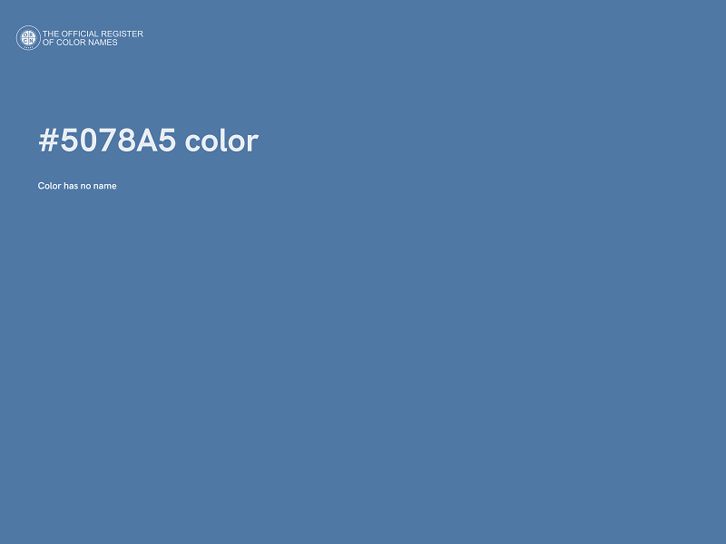 #5078A5 color image