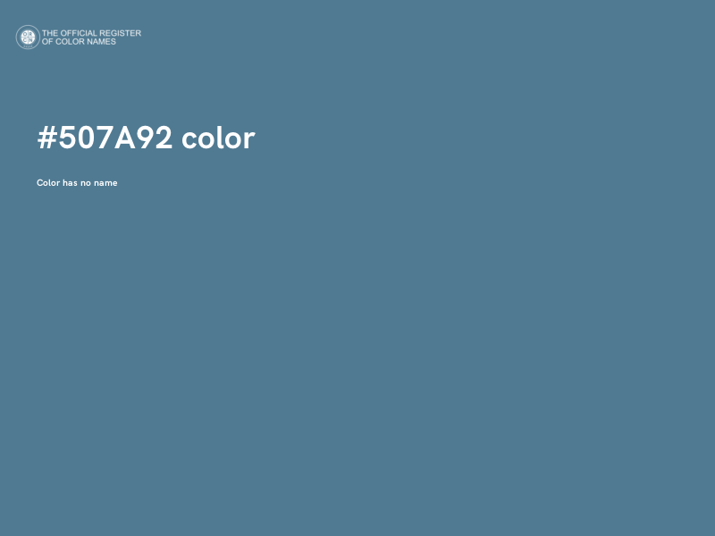 #507A92 color image