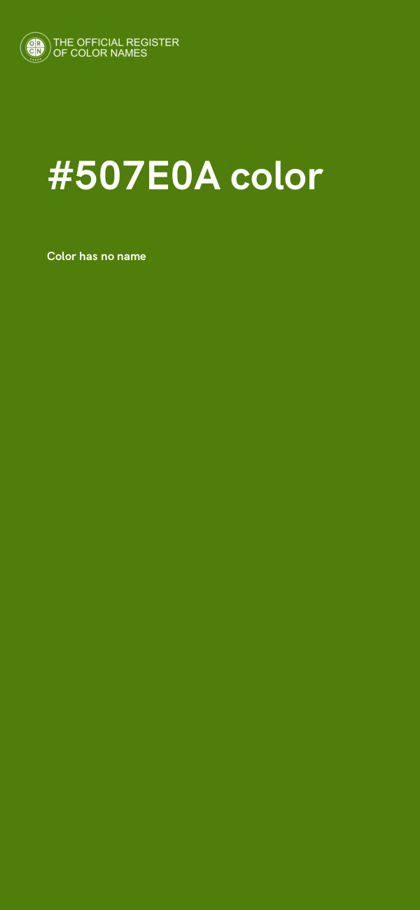 #507E0A color image