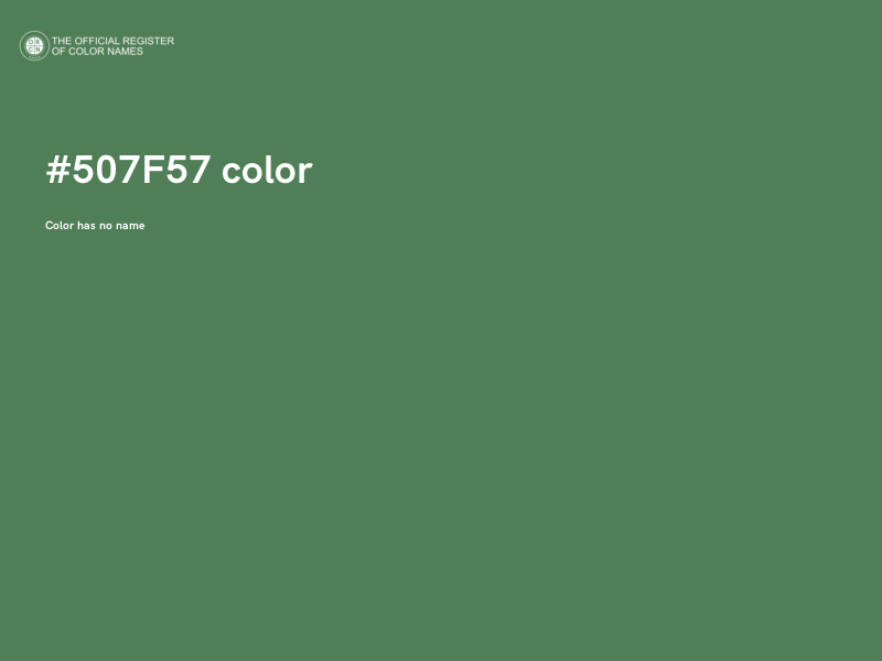 #507F57 color image